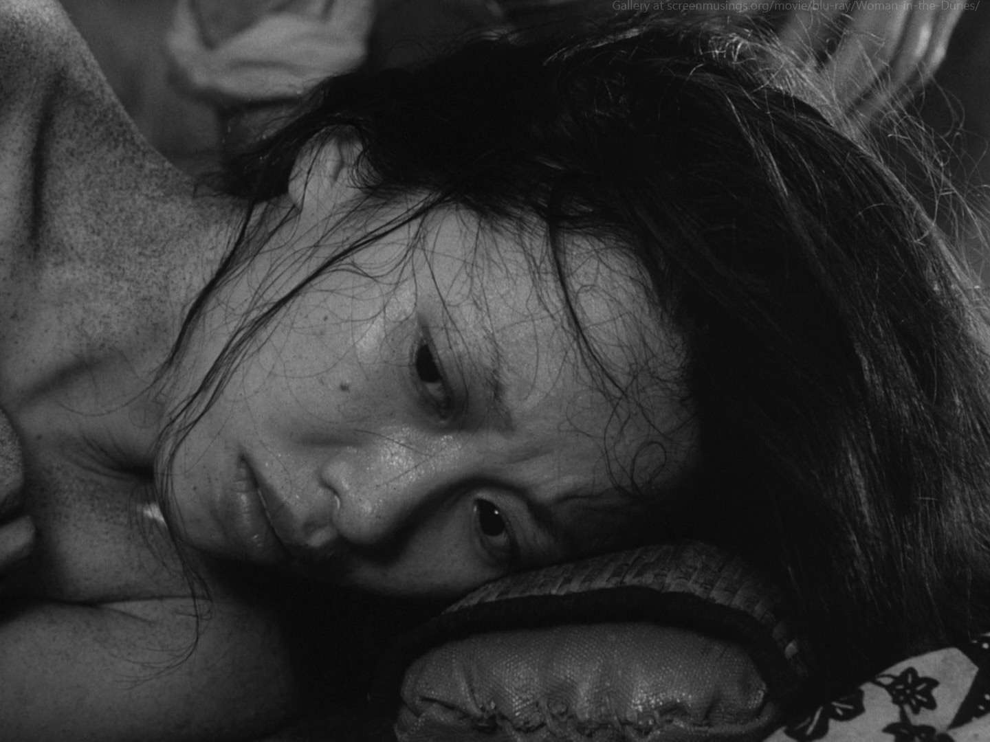 Kyōko Kishida in Woman in the Dunes (1964) dir. Hiroshi Teshigahara